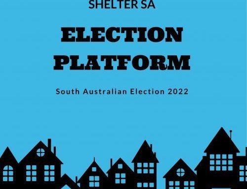 Shelter SA Election Platform